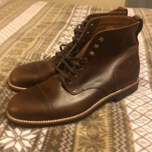 Men’s J. Crew Size 10 leather/Synthetic outsole